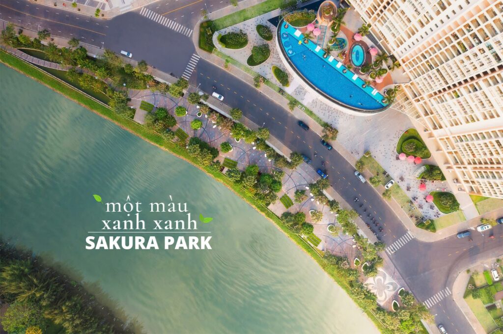 Công viên hoa anh đào Sakura Park Phú Mỹ Hưng Quận 7