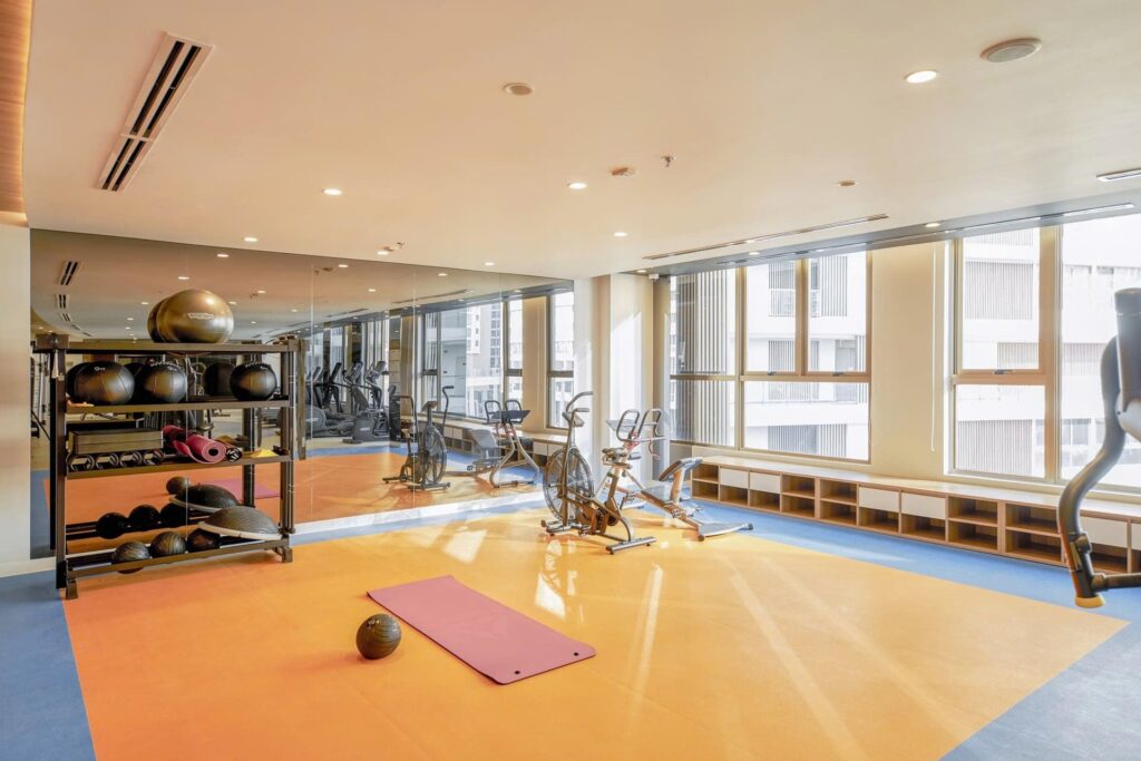 Tiện ích Gym và Yoga tại Midtown Phú Mỹ Hưng